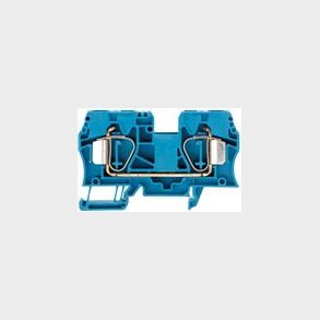 Gennemgangsklemme Bl Fjeder/Fj