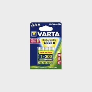 Genopladeligt Batteri Aaa 1000Mah 4-Pak