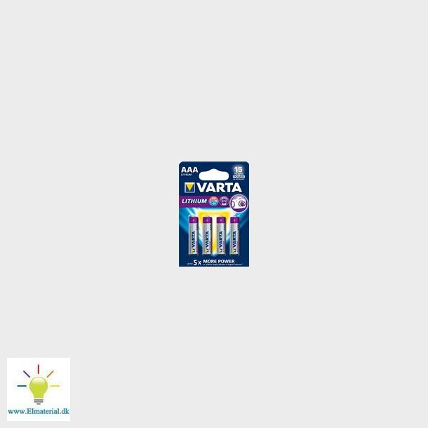 Batteri Prof Lithium Aaa 1,5V