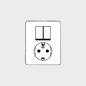 Peha Indbygnings Afbryder Og Schuko