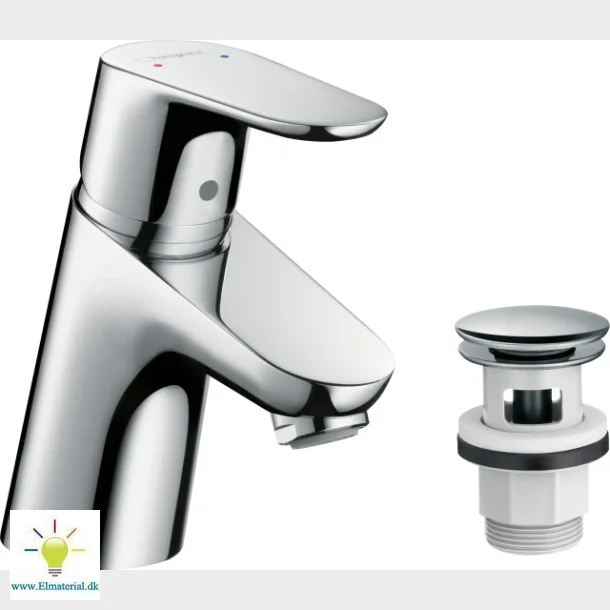 Focus 70 Hndvaskarmatur M/Push Open Bv