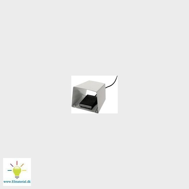 Fodbetjent Pedal, Uden Cover, Sort