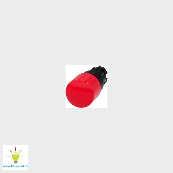 Ndstop Paddehattetryk, 30Mm, Rd