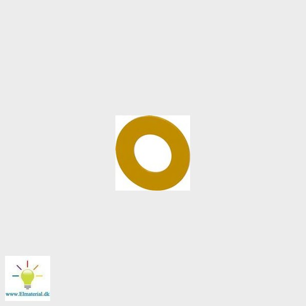 Ndstop Bagplade, Gul