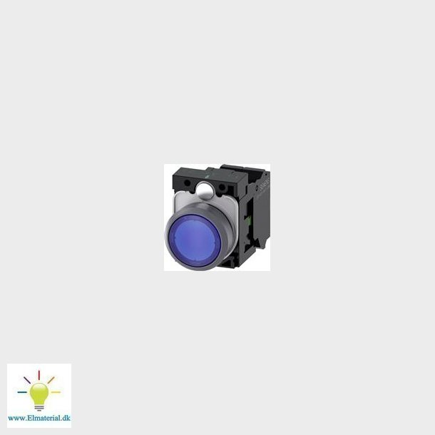 Lampetryk, 22Mm, Rund, Plast