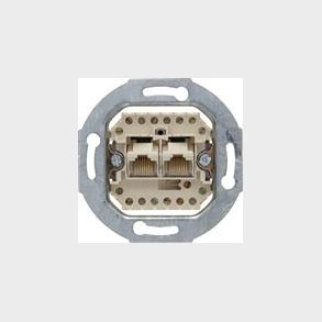 Tele Dataudtag 8/8 Cat. 3 Hvid