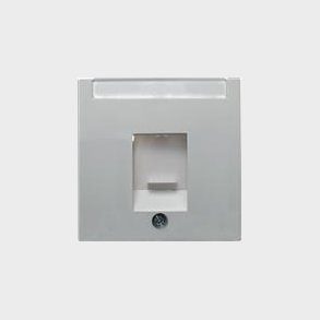 St&iquest;vlg S./B. Enkelt Connector Hvid