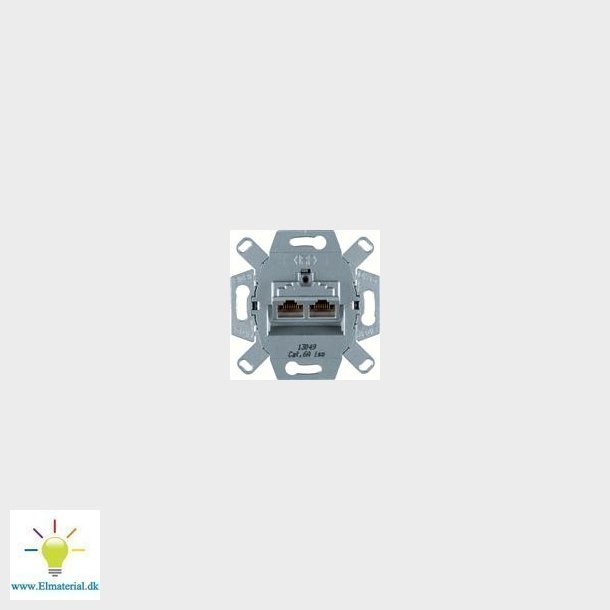 Tele - Dataudtag 8/8 Sk&frac34;rmet Cat. 6A