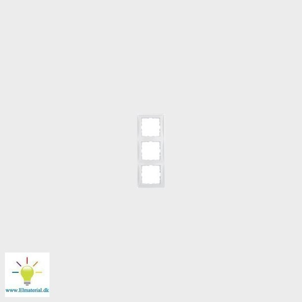 Trippel Ramme S.1 Ral 9010 Blank