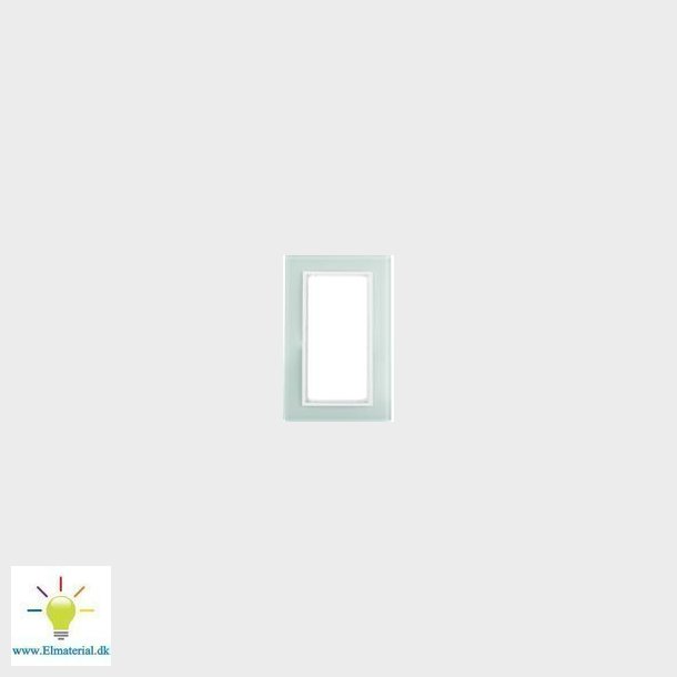Ramme 1Modul Stor - B.7 Glas Hvid