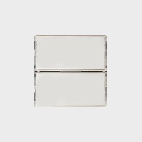 Knx Tryk 2Tang Std - S./B. Hvid