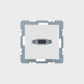 Vga Indsats S./B. Hvid