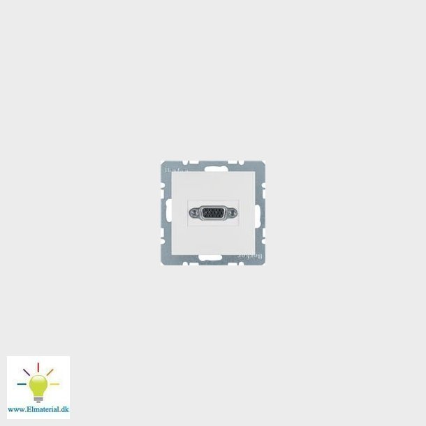 Vga Indsats S./B. Hvid