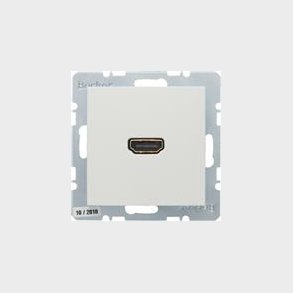 HDMI-modul horisontell S./B. Vit