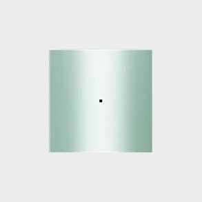 Knx Tryk 1Tang Comfort - B.Iq Glas Hvid