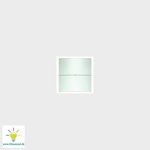 Knx Tryk 2Tang Comfort - B.Iq Glas Hvid
