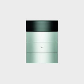 Knx Tryk M/Regu 3Tang B.Iq Glas Hvid