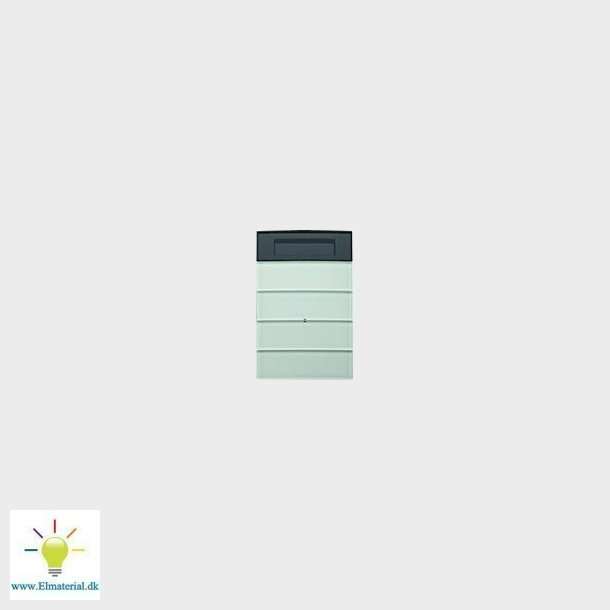 Knx Tryk M/Regu 4Tang B.Iq Glas Hvid