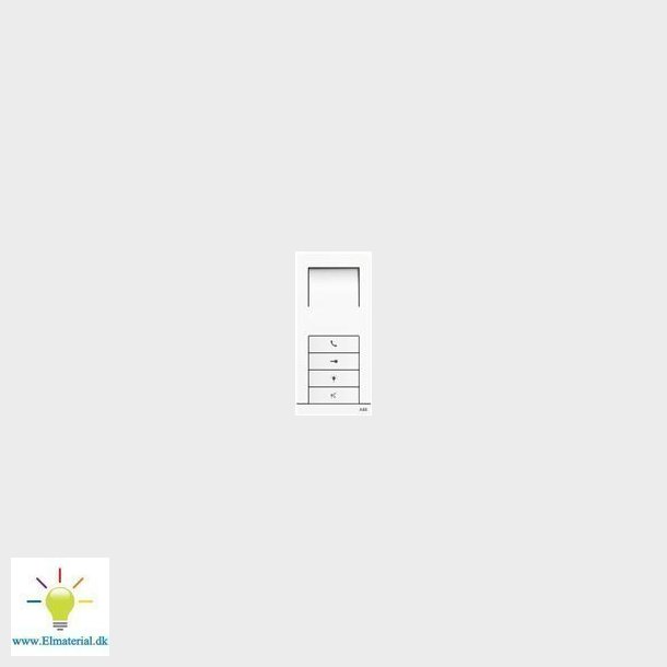 Abb-Welcome Audio-Svartelefon (Hvid)