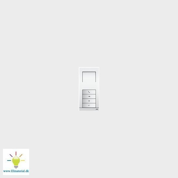 Abb-Welcome Audio-Svartelefon Alu