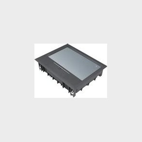 Gulvboks E09 For 12Mm Lgdybde Sort