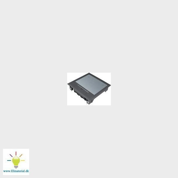 Gulvboks Q06 For  5Mm L&#140;gdybde Sort