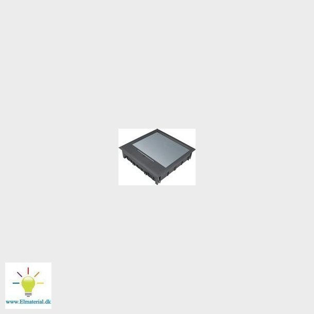 Gulvboks Q12 For 12Mm Lgdybde Sort