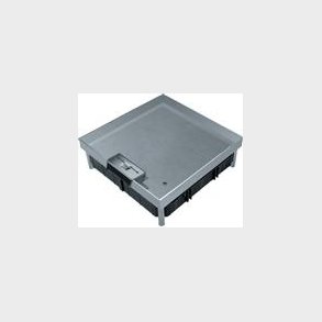 Gulvboks Q06 Nivellerb. Kassette Rustfri