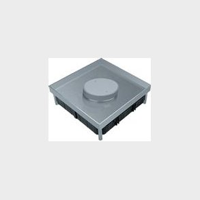 Gulvboks Rustfrii Q06 Tm H=