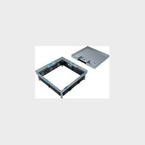 Gulvboks Rustfrii Q12 Le H=