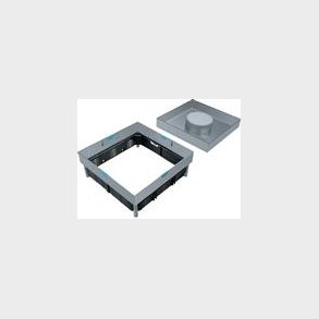 Gulvboks Rustfrii Q12 Tm H=