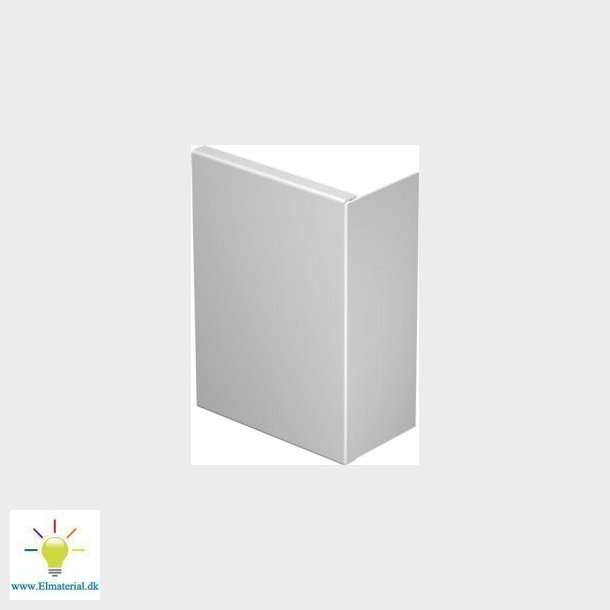 Endestykke 80X210 Mm Hvid Ral 9010