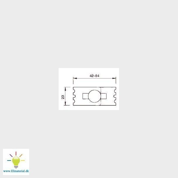 Koppling Justerbar Med Bult M6X12 Mm Galvaniserad