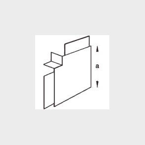 Fladvinkel F/Fb60130 Perlehvid