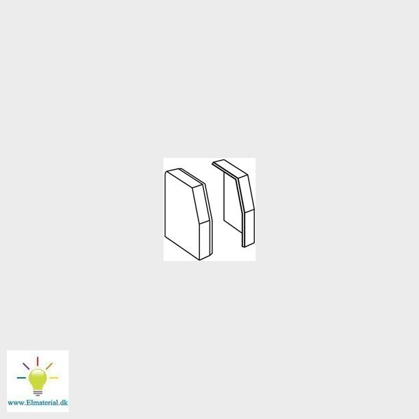 Endestykke F/Rk110 Perlegr