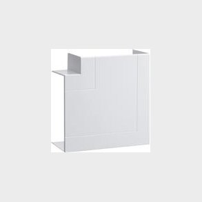 Fladvinkel For Brp/Brhp65130 Ral9010