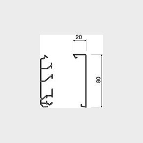 Fodlistekanal Bund Sl 80Mm