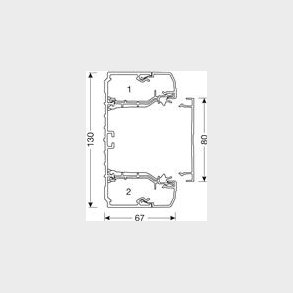 Kanalbund Brhn 130 Perlegr