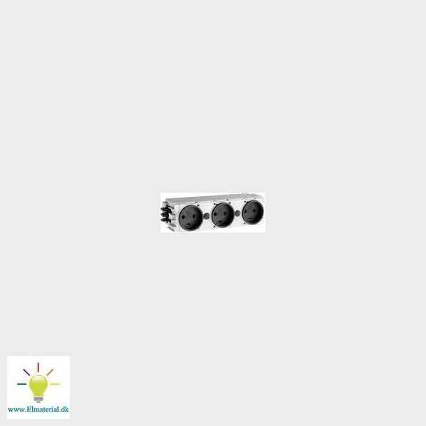 Stikkontakt Ecoline 3Xdk For C-Profil