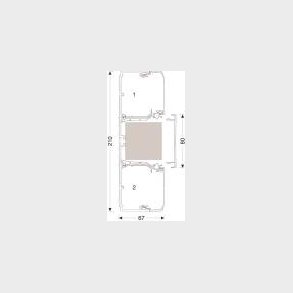 Kanalbund F/Brn210 Perlehvid
