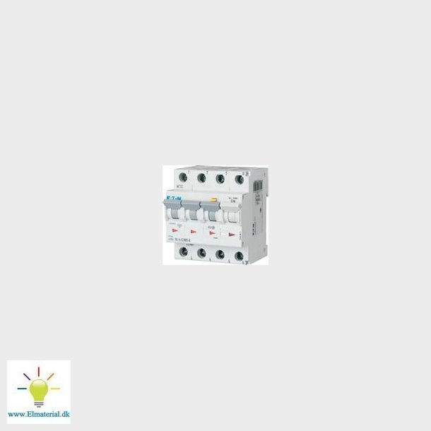 Kombiafbryder, 3Pn, 16A, C, 6 Ka, 300 Ma