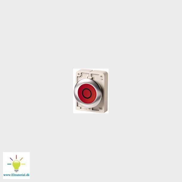 Trykknap,  30 Mm, Metal, Rd, Ip67
