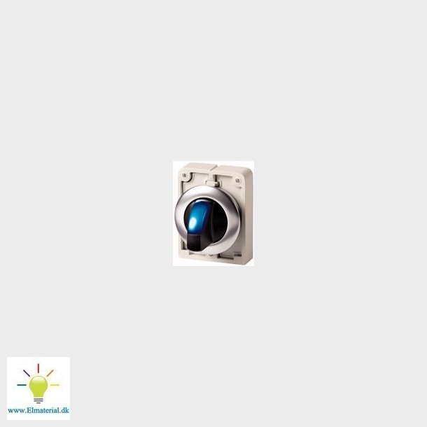 Drejeomskifter, 3 Still, Bl, 30 Mm