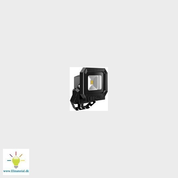 Projektr Sun 10W 3K Sort Ip65 El og vvs materialer