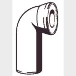 Toilet Tilslutningsbjning 90Gr 110Mm