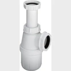 Hvid Pungvandls 1 1/4" - 32 Mm