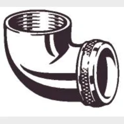 Krom Aflbsvinkel 1 1/4" X 32Mm