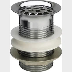 Bundventil 11/4" Med Rist Uden Overlb