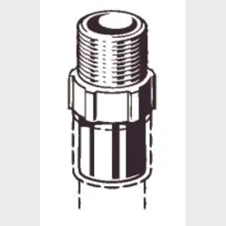 Lodde Overgangsnippel 15X1/2