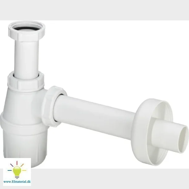 Hvid Pungvandls 1 1/4" -32 Mm Til Bidet